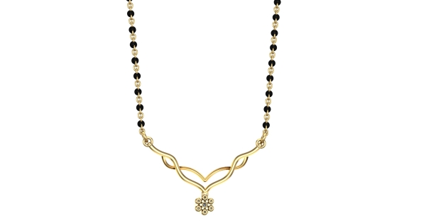 OLGA DIAMOND MANGALSUTRA Online Jewellery Shopping India Dishis Designer Jewellery